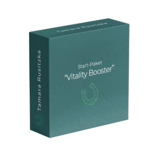 Verpackung des Vitality Booster Behandlungspakets von Tamara Rusitzka